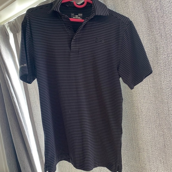 Under Armour Men’s HeatGear Loose Striped Golf Polo Shirt -set of 2!  Size:Small - Picture 4 of 6